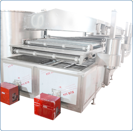 Automatic Continuous Namkeen Snack Frying Machine Fish Ball Frying Machine